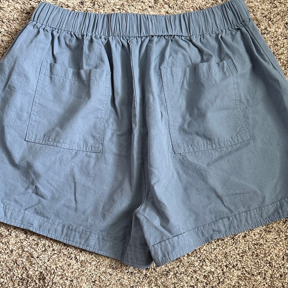 WOMENS DRAWSTRING HIGHWAISTED SHORTS - Picture 5 of 10
